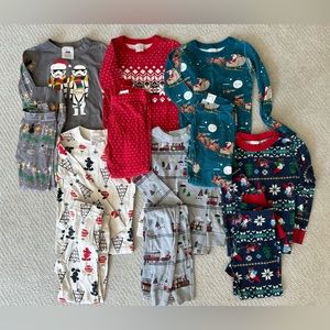 Hanna Andersson Holiday Pajamas Disney Star Wars Size 5